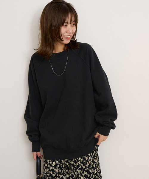 Healthknit(ヘルスニット)の「《追加》別注【Healthknit/ヘルスニット】*RELUME C/N SWEAT:スウェット(スウェット・レディース・ブラック系その他/ベージュ系その他/ブルー/イエロー・FREE)」の19枚目の写真