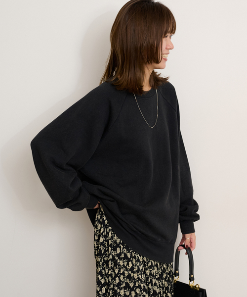 Healthknit(ヘルスニット)の「《追加》別注【Healthknit/ヘルスニット】*RELUME C/N SWEAT:スウェット(スウェット・レディース・ブラック系その他/ベージュ系その他/ブルー/イエロー・FREE)」の21枚目の写真