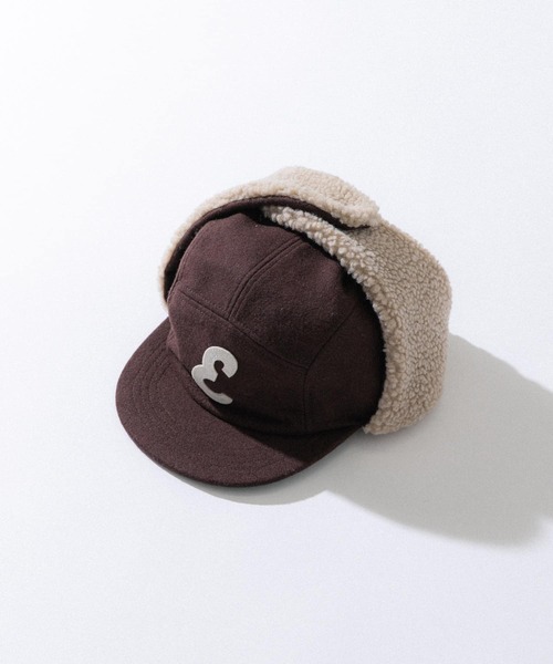 EKAL（エカル）の「マウンテンボアキャップ（キャップ・メンズ・ブラウン/グレー/ブラック・ONE）」の3枚目の写真