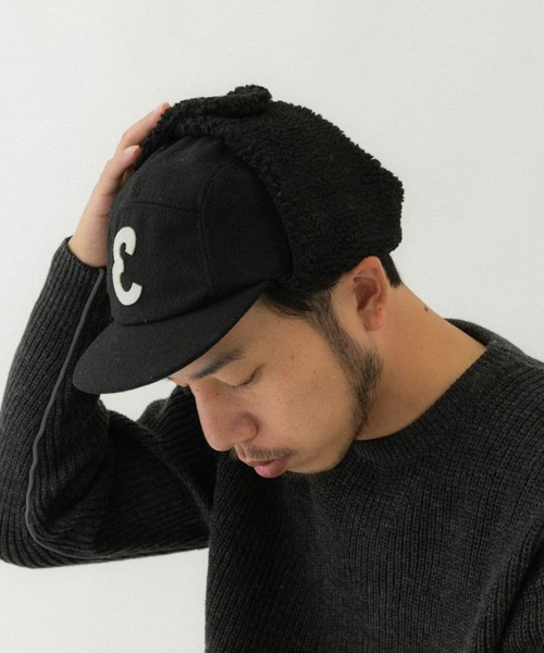 EKAL（エカル）の「マウンテンボアキャップ（キャップ・メンズ・ブラウン/グレー/ブラック・ONE）」の4枚目の写真