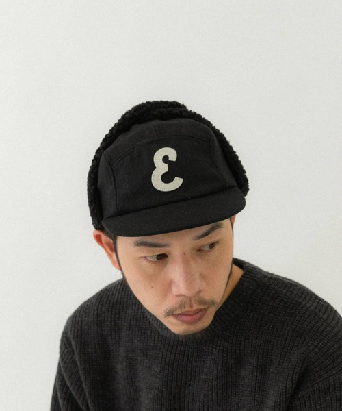 EKAL（エカル）の「マウンテンボアキャップ（キャップ・メンズ・ブラウン/グレー/ブラック・ONE）」の5枚目の写真