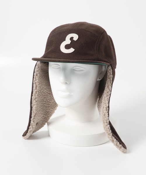 EKAL（エカル）の「マウンテンボアキャップ（キャップ・メンズ・ブラウン/グレー/ブラック・ONE）」の12枚目の写真