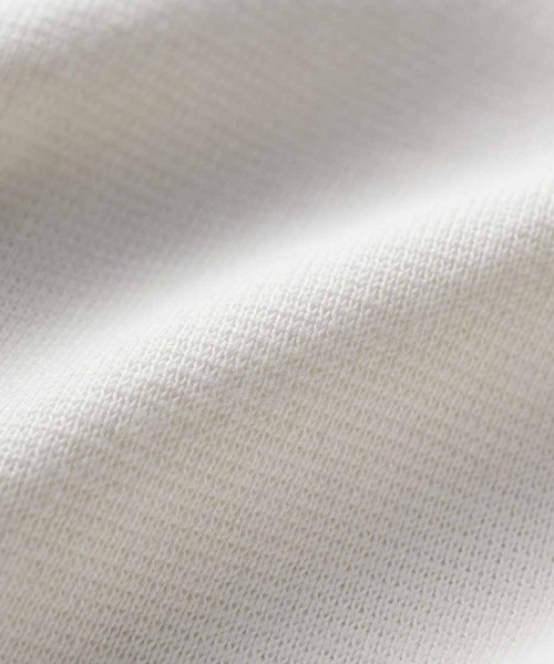 IEDIT（イディット）の「ＩＥＤＩＴ　コットン混ミラノリブ素材でロングシーズン活躍　ふんわり袖ニット（ニット/セーター・レディース・ホワイト/ブラック・M/L/LL/3L/S/4L）」の10枚目の写真