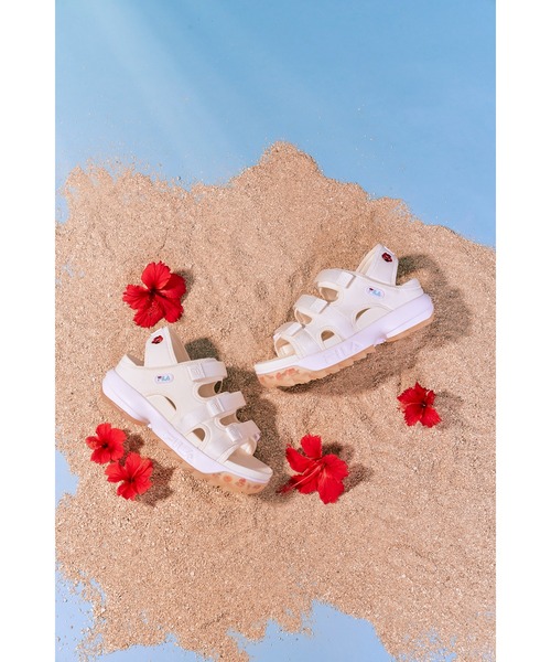 FILA（フィラ）の「DISRUPTOR SD PUFFY U-CITY（サンダル・レディース・ホワイト系その他・23.0cm/25.0cm/24.0cm/26.0cm/27.0cm/28.0cm）」の8枚目の写真