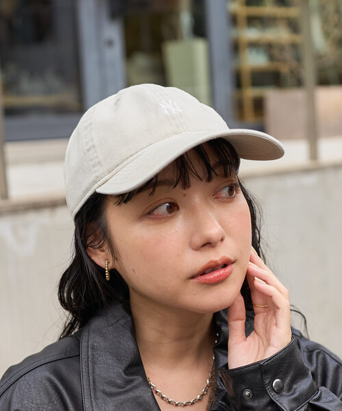 FREAK'S STORE(フリークスストア)の「New Era × FREAK'S STORE/ニューエラ 別注 9TWENTY MICROMINI LOGO CAP/別注 9TWENTY マイクロ ミニロゴ キャップ(キャップ・レディース・ブラック/ベージュ/ネイビー/ブラウン・ONE SIZE)」の8枚目の写真