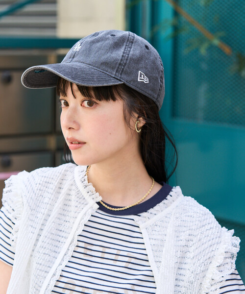 FREAK'S STORE(フリークスストア)の「New Era × FREAK'S STORE/ニューエラ 別注 9TWENTY MICROMINI LOGO CAP/別注 9TWENTY マイクロ ミニロゴ キャップ(キャップ・レディース・ブラック/ベージュ/ネイビー/ブラウン・ONE SIZE)」の9枚目の写真