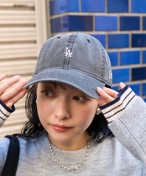 FREAK'S STORE(フリークスストア)の「New Era × FREAK'S STORE/ニューエラ 別注 9TWENTY MICROMINI LOGO CAP/別注 9TWENTY マイクロ ミニロゴ キャップ(キャップ・レディース・ブラック/ベージュ/ネイビー/ブラウン・ONE SIZE)」の12枚目の写真