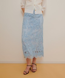メッシュレーススカート
