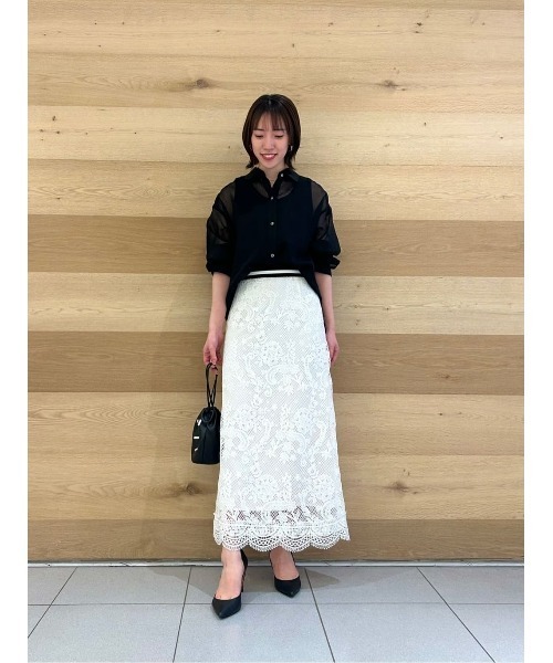 【新品】　BLUEDDEBRESSE スカート ボックスプリーツスカート｜WOMEN｜250ISB31-294B｜AZUL BY