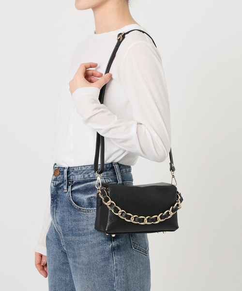 セール】【MILOS/ミロス】チェーン×ミニショルダーBAG