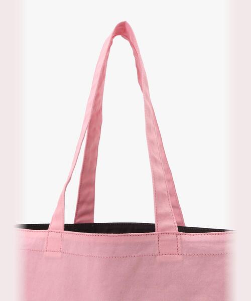 agnes b.（アニエスベー）の「ロゴ コットン リバーシブル トートバッグ ”Paulette” YAS18－01（トートバッグ・レディース・ピンク系・FREE）」の20枚目の写真