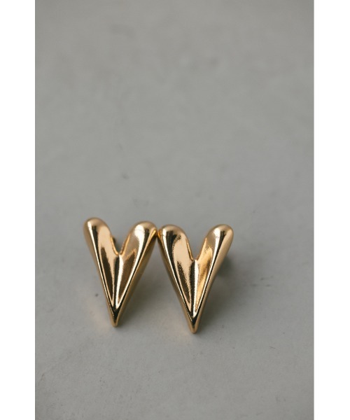 STYLEMIXER(スタイルミキサー)の「ハーティーミディアムピアス(ピアス(両耳用)・レディース・シルバー/ゴールド・FREE)」の13枚目の写真