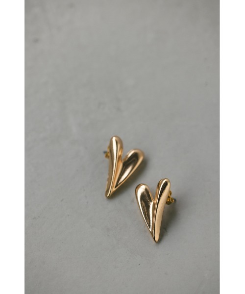 STYLEMIXER(スタイルミキサー)の「ハーティーミディアムピアス(ピアス(両耳用)・レディース・シルバー/ゴールド・FREE)」の14枚目の写真