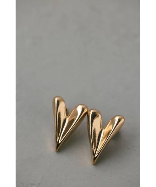 STYLEMIXER(スタイルミキサー)の「ハーティーミディアムピアス(ピアス(両耳用)・レディース・シルバー/ゴールド・FREE)」の15枚目の写真