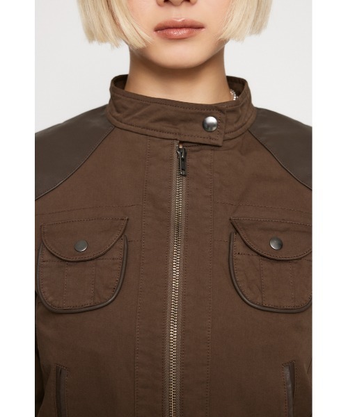 LAGUA GEM（ラグアジェム）の「LINE DOCKING COTTON ジャケット