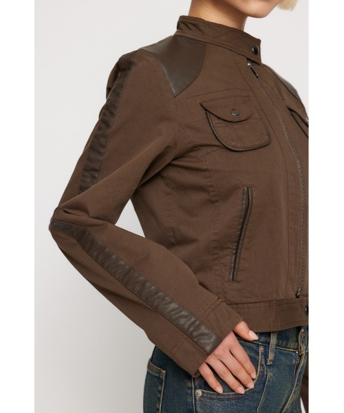 LAGUA GEM（ラグアジェム）の「LINE DOCKING COTTON ジャケット