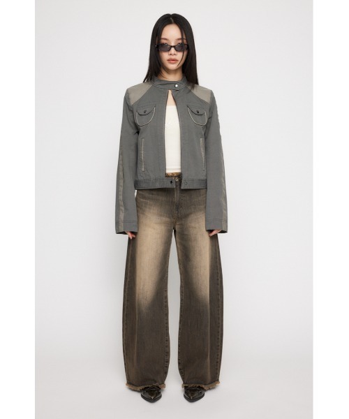 LAGUA GEM（ラグアジェム）の「LINE DOCKING COTTON ジャケット