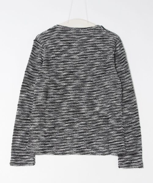 ARCHIVER(アーカイバ)の「【W】【it】【Growth by Grail】ボーダーVネックカット(Tシャツ/カットソー・メンズ・ブラック/グレー/ホワイト・LARGE/MEDIUM)」の4枚目の写真