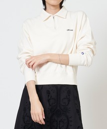 オーシバル　アイボリー　スウェット セール】ORCIVAL / Light French Terry Boat Neck Sweat