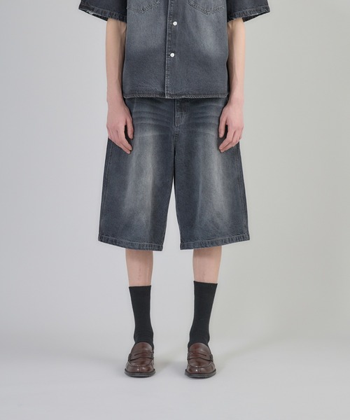 パンツ Denim half pants Regen Glanz パンツ denim half pants/デニムハーフパンツ