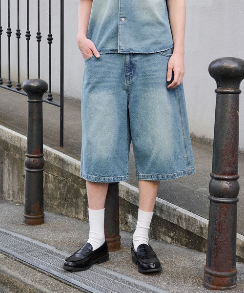 denim half pants/デニムハーフパンツ（その他パンツ）｜Regen
