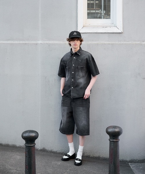 HALF PANTS ハーフパンツ Regen Glanz パンツ slacks half pants/スラックスハーフパンツ