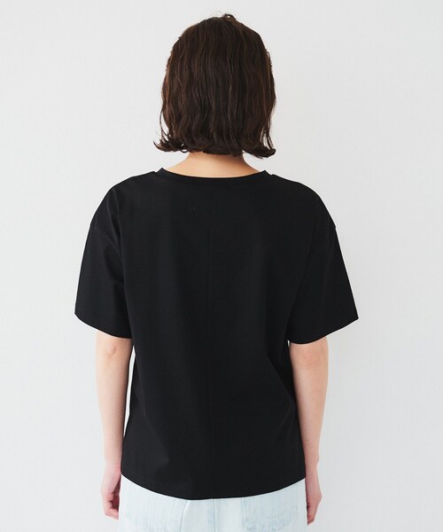 UNTITLED / アンタイトル 【接触冷感/抗菌防臭/マシンウォッシャブル】クリアスムース Tシャツ 接触冷感/抗菌防臭/マシンウォッシャブル】クリアスムース T