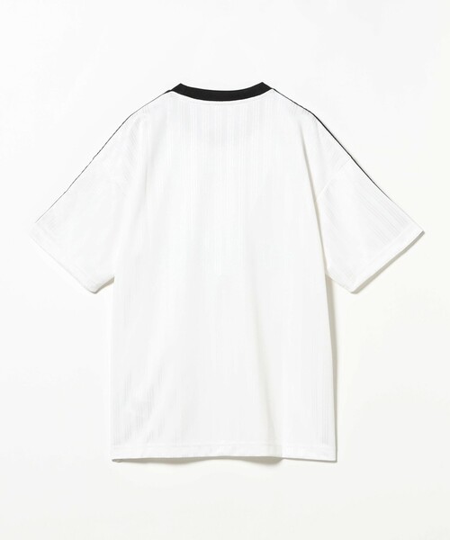 adidas 　ADICOLOR POLY ゲームシャツ　白　Ｌ adidas アディダス M ADICOLOR POLY T ショートスリーブ IM9459