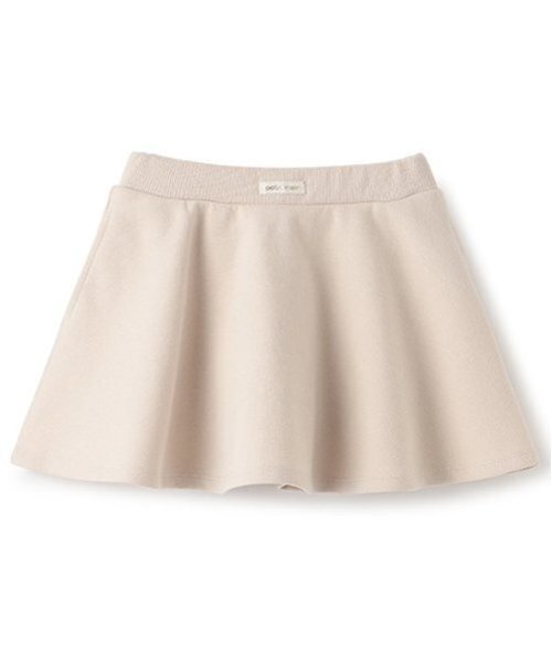 petit main（プティマイン）の「【リンク/防汚加工】フレアースカパン(キッズサイズ)（スカート・キッズ・グレー/ライトベージュ/ネイビー・110cm/100cm/130cm/90cm/80ｃｍ/120cm）」の2枚目の写真