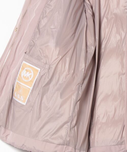 MICHAEL KORS(マイケルコース)の「ベルテッド フォー ジップ パファージャケット(ダウンジャケット/コート・レディース・シャンパン・XS/XL/L/S/M)」の2枚目の写真