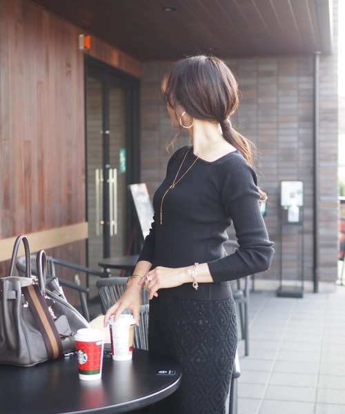 model：H164 着用サイズ：FREE