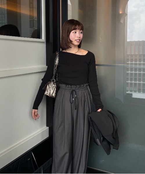 model：H158 着用サイズ：FREE