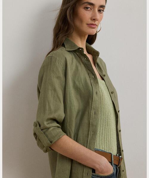 リラックスドフィット リネン シャツ リラックスド フィット リネン シャツ | ラルフ ローレン公式