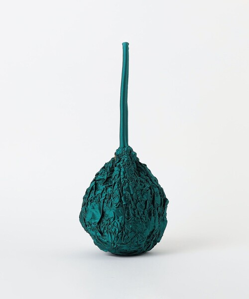 NE QUITTEZ PAS!（ヌキテパ）の「＜ne Quittez pas＞SHIRRING バッグ＜Select by EMMEL REFINES＞（ショルダーバッグ・レディース・オフホワイト/ケリーグリーン・FREE）」の3枚目の写真