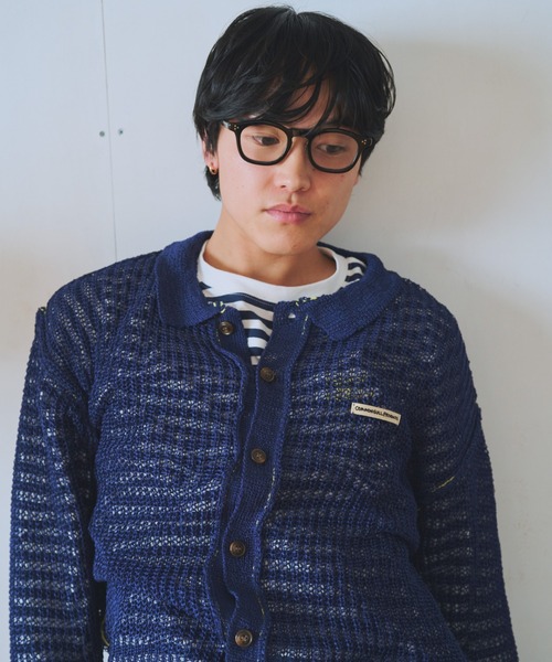 common gull products くしゃくしゃなニットカーデ common gull products. カーディガン くしゃくしゃなニット