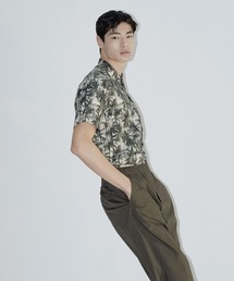 ARMANI EXCHANGE | 【A|X アルマーニ エクスチェンジ】パームツリープリント 半袖シャツ/REGULAR+(シャツ/ブラウス)