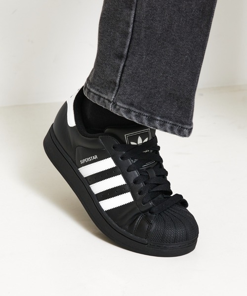 adidas(アディダス)の「【adidas/アディダス】スーパースターⅡ SUPERSTAR2(スニーカー・メンズ・ホワイト/ブラック/ブラック系その他/ブラック系その他2・26/27/28)」の2枚目の写真