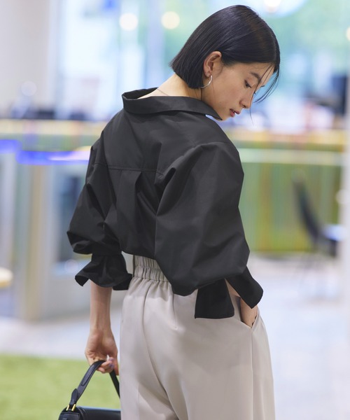 洗える ｜ 2way プレシャス スタンダード シャツ ( ボウタイ 付