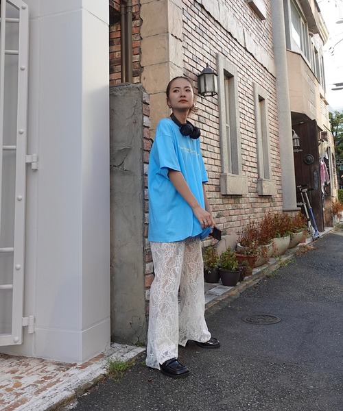 TEEN BOOP(ティーンブープ)の「レースフレアPT(その他パンツ・レディース・ブラック/オフホワイト・FREE)」の19枚目の写真