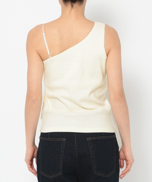 LEPSIM（レプシィム）の「カップ付きワンショルダー　320139（その他トップス・レディース・チャコールグレー/アイボリー・LARGE/MEDIUM）」の10枚目の写真