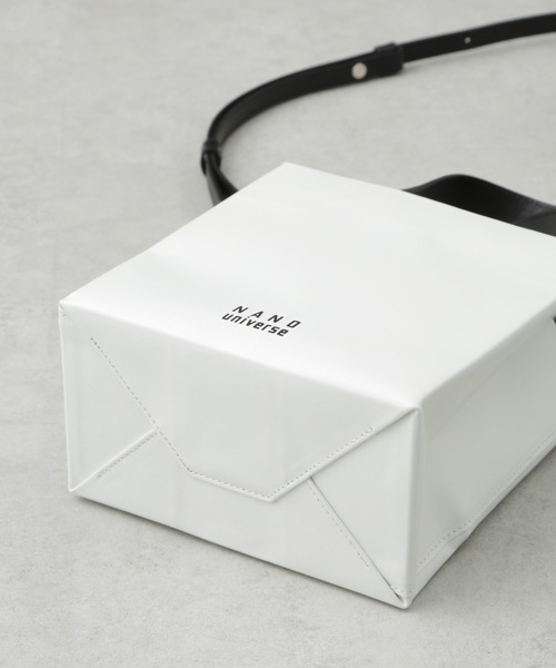 UNKNOWN PRODUCTS/別注 Leather Paper Bag Small（ショルダー