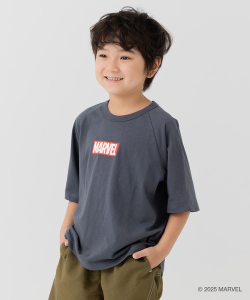 boohoo MAN オーバーサイズ 半袖 マーベル デッドプール Tシャツ オーバーサイズ（ヘビーウェイト）T シャツ（Navy）|Sunspel