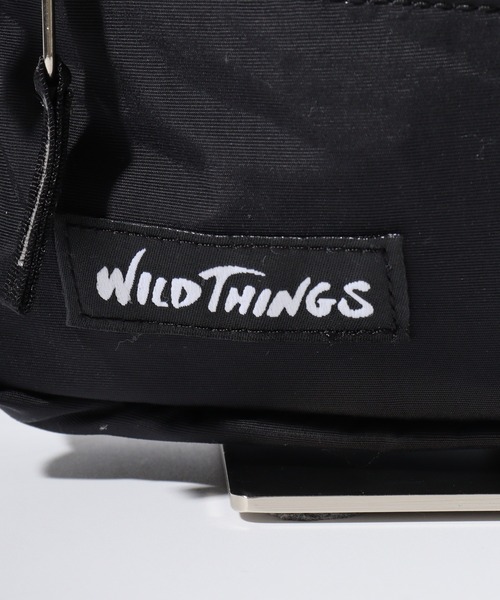 WILD THINGS（ワイルドシングス）の「WILD THINGS ナイロン ミニショルダーバッグ DELFY採用（ショルダーバッグ・メンズ・ブラック/パープル/ターコイズブルー・FREE）」の6枚目の写真
