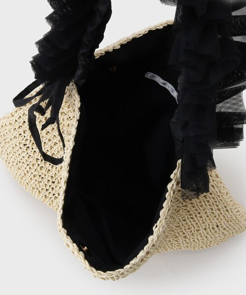 index（インデックス）の「雑材ワンショルダーフリルA4トート（トートバッグ・レディース・ライトベージュ/グレー/ベージュ系その他7・00）」の21枚目の写真