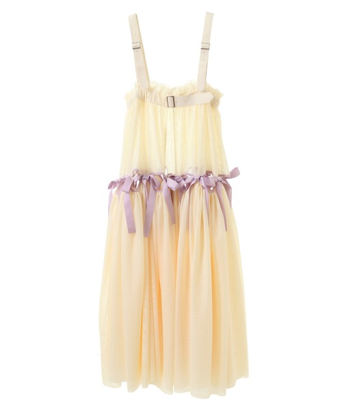 セール】FULL OF RIBBON HARNESS TULLE スカート（スカート
