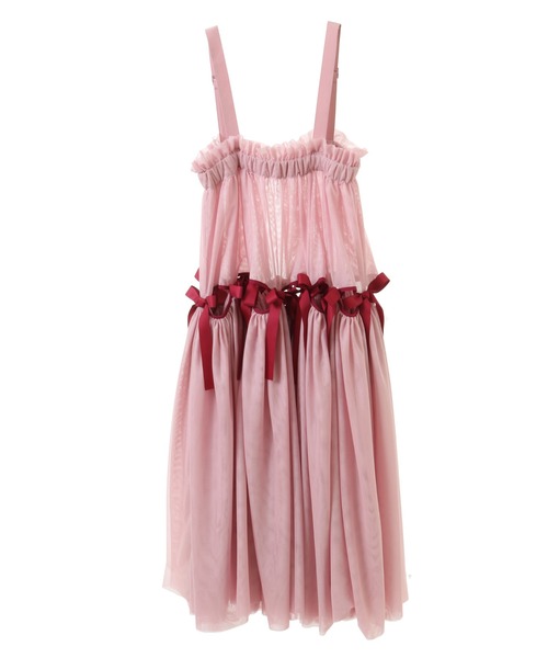セール】FULL OF RIBBON HARNESS TULLE スカート（スカート