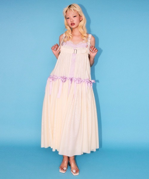 キャンディストリッパーCandyStripper リボンバルーンスカート ピンク NEW ARRIVAL♡今週末入荷の新作 / CANDY STRIPPER