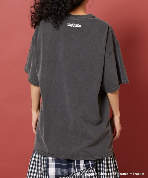 Freada（フリーダ）の「Freada/フリーダ BEATLES BIG LOGO TEE ２（Tシャツ/カットソー・レディース・ブラック/ピンク・ONE SIZE）」の13枚目の写真