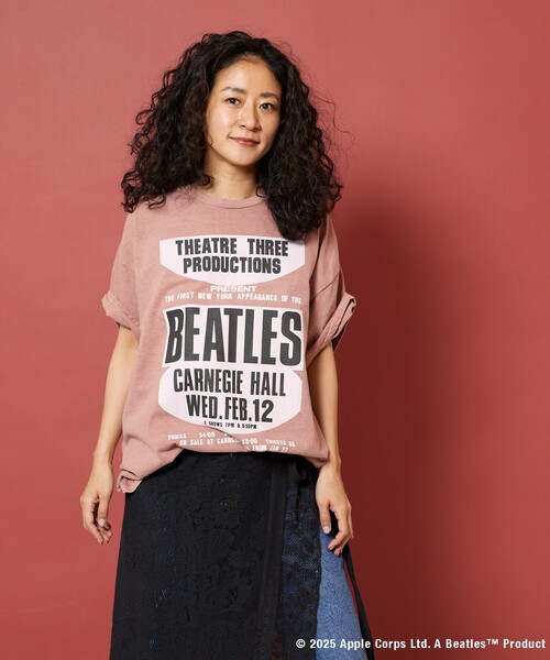 Freada（フリーダ）の「Freada/フリーダ BEATLES BIG LOGO TEE ２（Tシャツ/カットソー・レディース・ブラック/ピンク・ONE SIZE）」の22枚目の写真