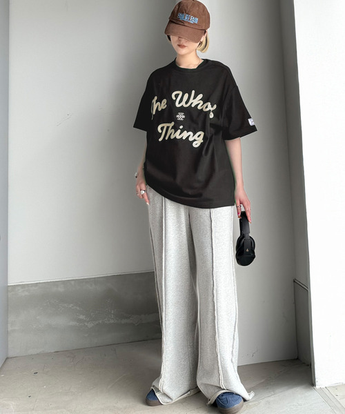 Java(ジャバ)の「《JaVaジャバコラボ》“トレンドを纏う”コード刺繍ロゴTシャツ(オーバーサイズ)(Tシャツ/カットソー・メンズ・オートミール/ブラック/ホワイト・SMALL/MEDIUM/LARGE/X-LARGE)」の18枚目の写真